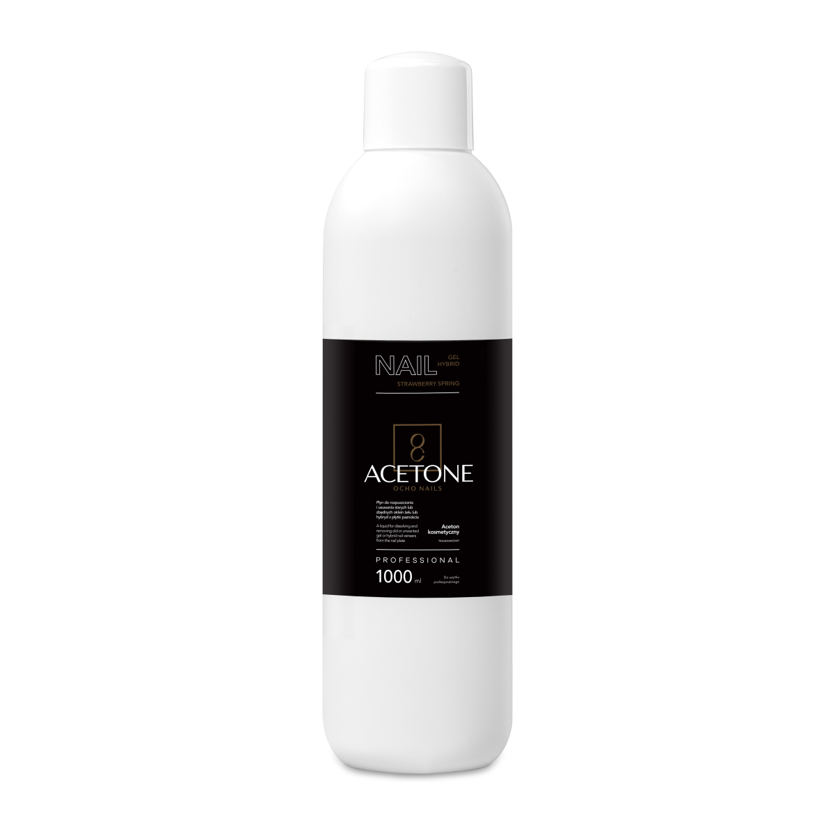 Aceton Erdbeer 1000ml – Nagellack Entferner