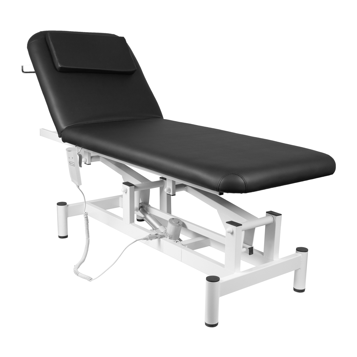 Elektrische Massageliege 079 mit 1 Motor in Schwarz – Professionelle Wellnessliege für Praxen