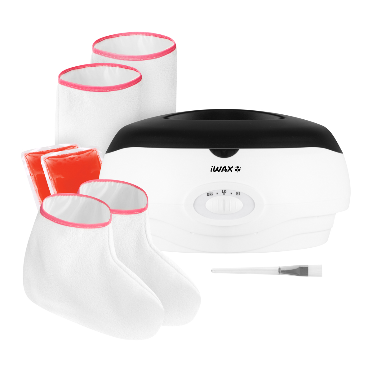Paraffin iWAX 300W Weiß Set XXL – Hand- & Fußpflege