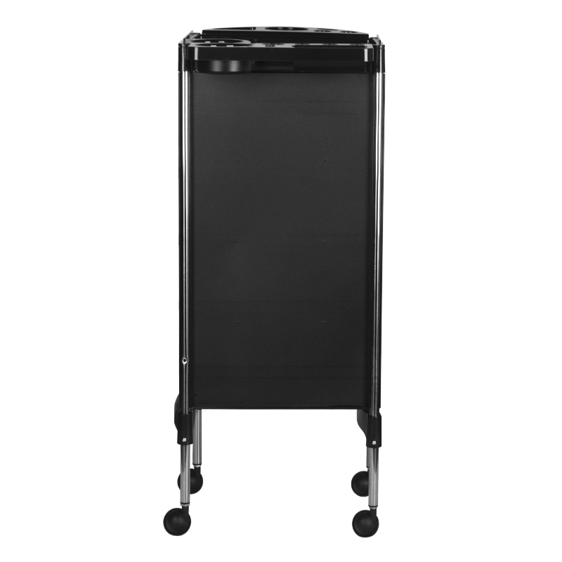 Gabbiano Friseurwagen FX11-5 Schwarz - Professioneller Salon Trolley