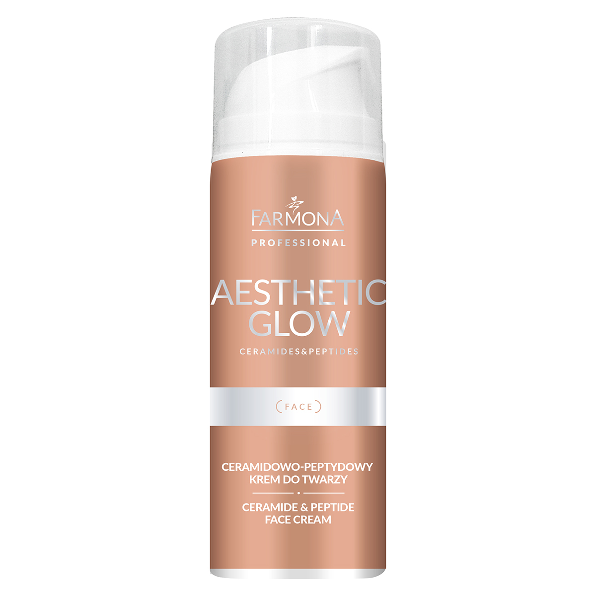 Farmona Aesthetic Glow Ceramid-Peptid Gesichtscreme 150ml - Intensive Hautpflege mit Ceramiden
