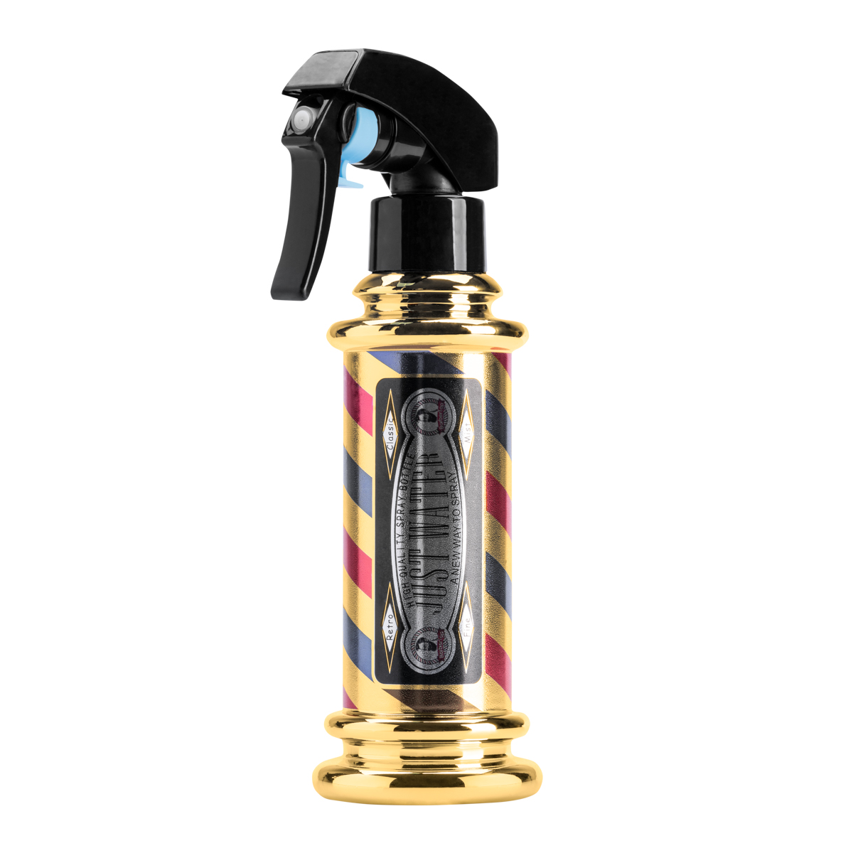 Friseurssprühflasche Gold 300 ml – Kunststoff Zerstäuber