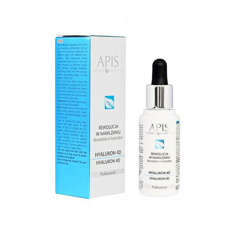 APIS Hyaluron 4D Ultra-Lift Gesichtscreme 30ml - Intensive Faltenreduktion & Hautstraffung