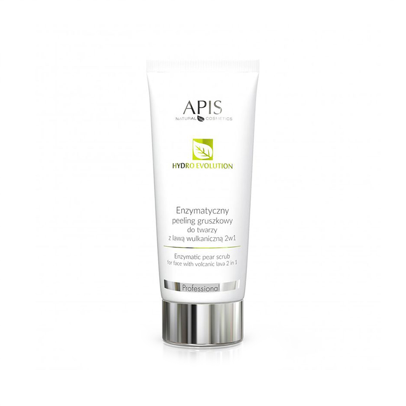 APIS Hydro Evolution Enzyme Birnenschäler mit Vulkanlava 2in1 - 200ml Peeling & Reinigung