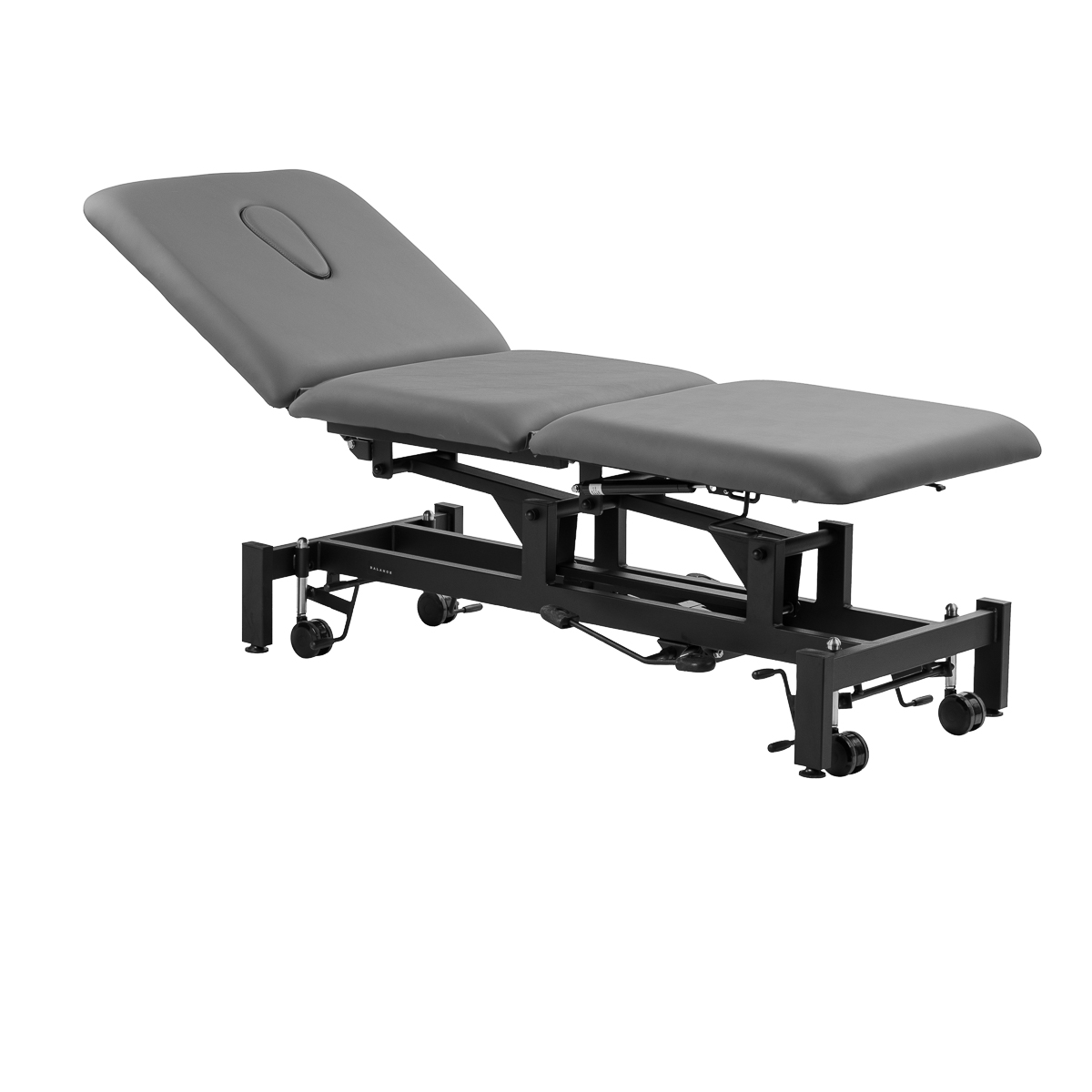 Hydraulische Massageliege Balance Solidum 3 grau Physiotherapie