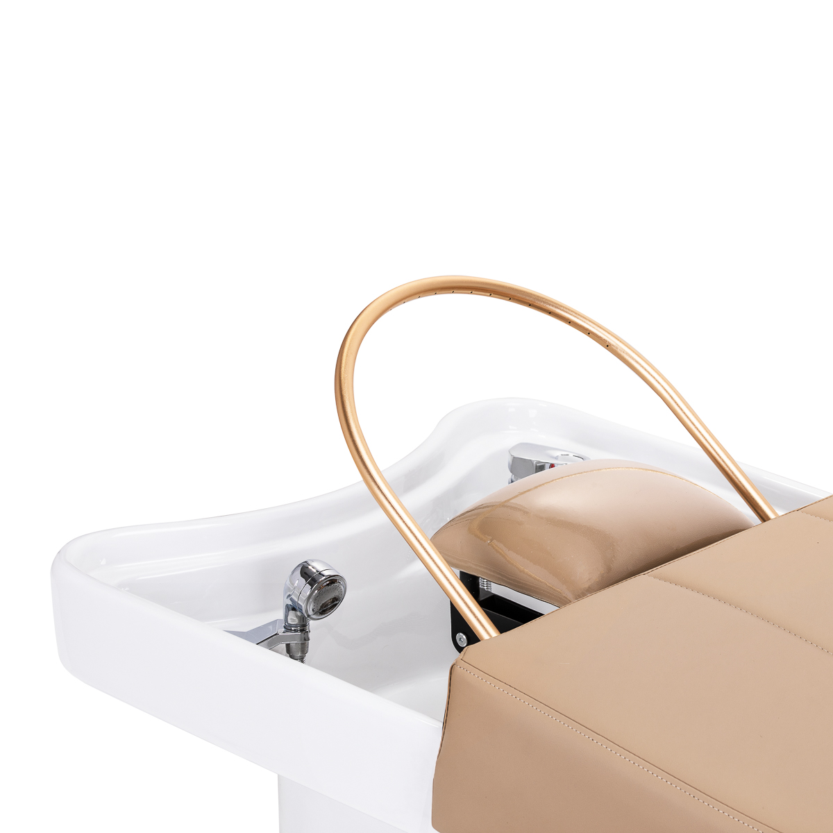 Gabbiano Friseurwaschbecken Liege Head Spa 017 beige – SPA-Liege