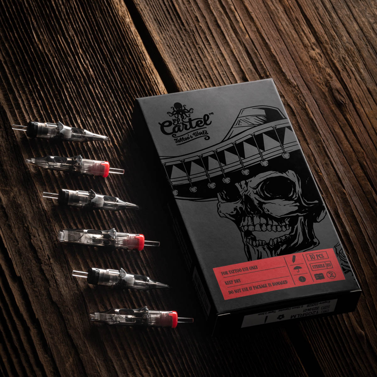 Tattoo Cartridge EL CARTEL V2 0.30 17RM ShortTaper