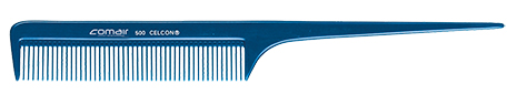 Stielkamm Grob Gezahnt Blau 20 5Cm Friseur