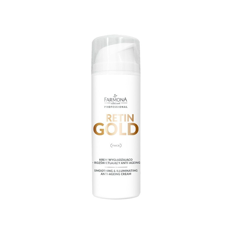 Farmona Retin Gold Anti-Aging Creme - Glättend & Aufhellend 150ml