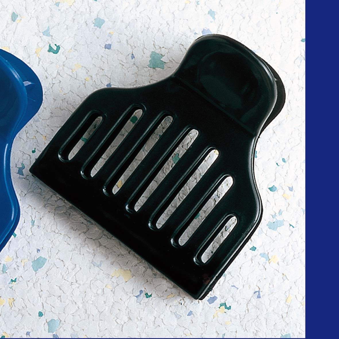 Abteilklammern Abteilklammer Plastik Schwarz Plastik Friseur