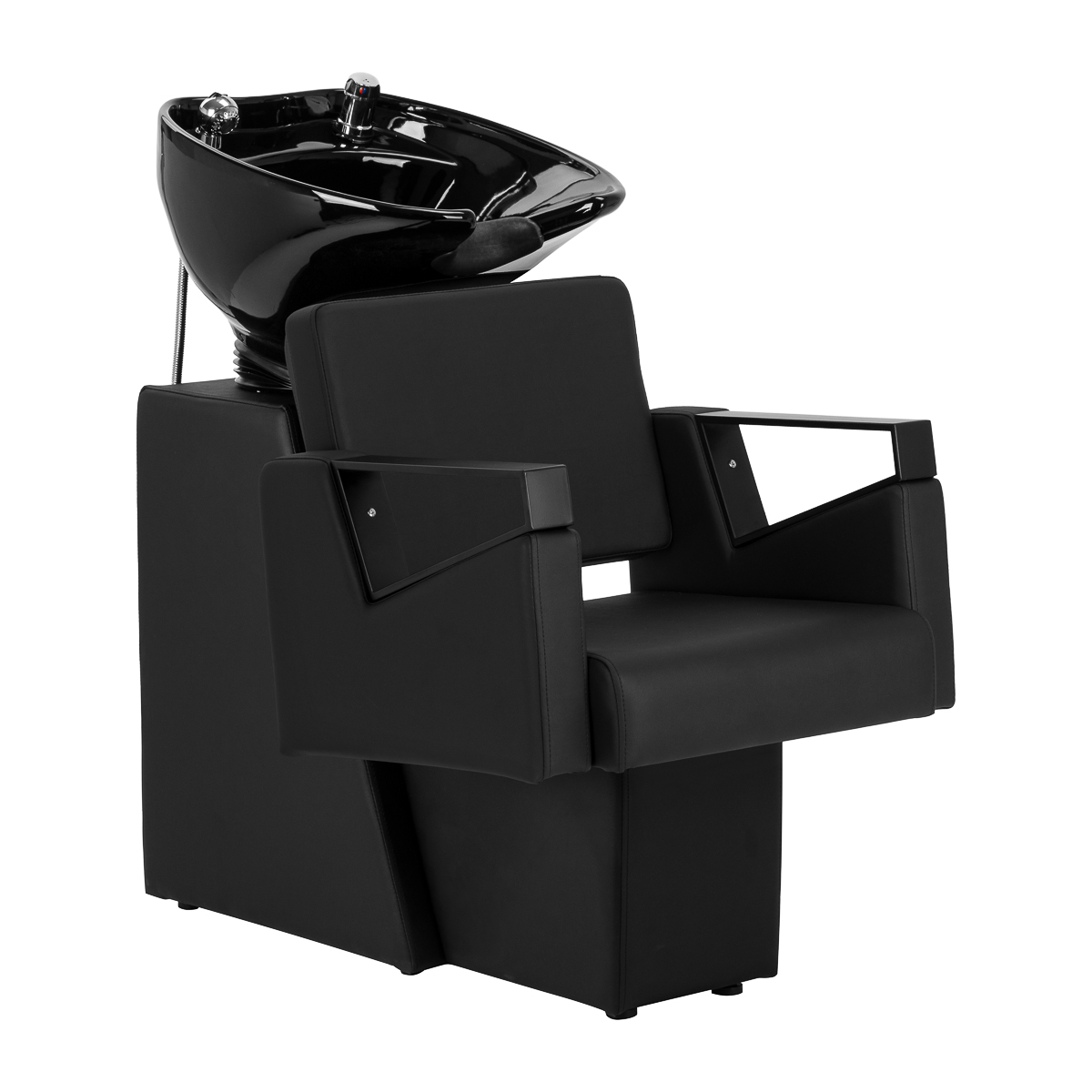 Hair System Friseurwaschtisch Duplex Noir schwarz - elegant