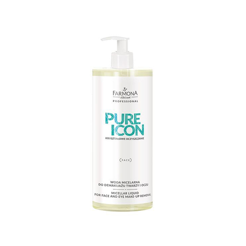 Farmona Pure Icon Mizellenwasser - Make-up Entferner für Gesicht & Augen 500ml