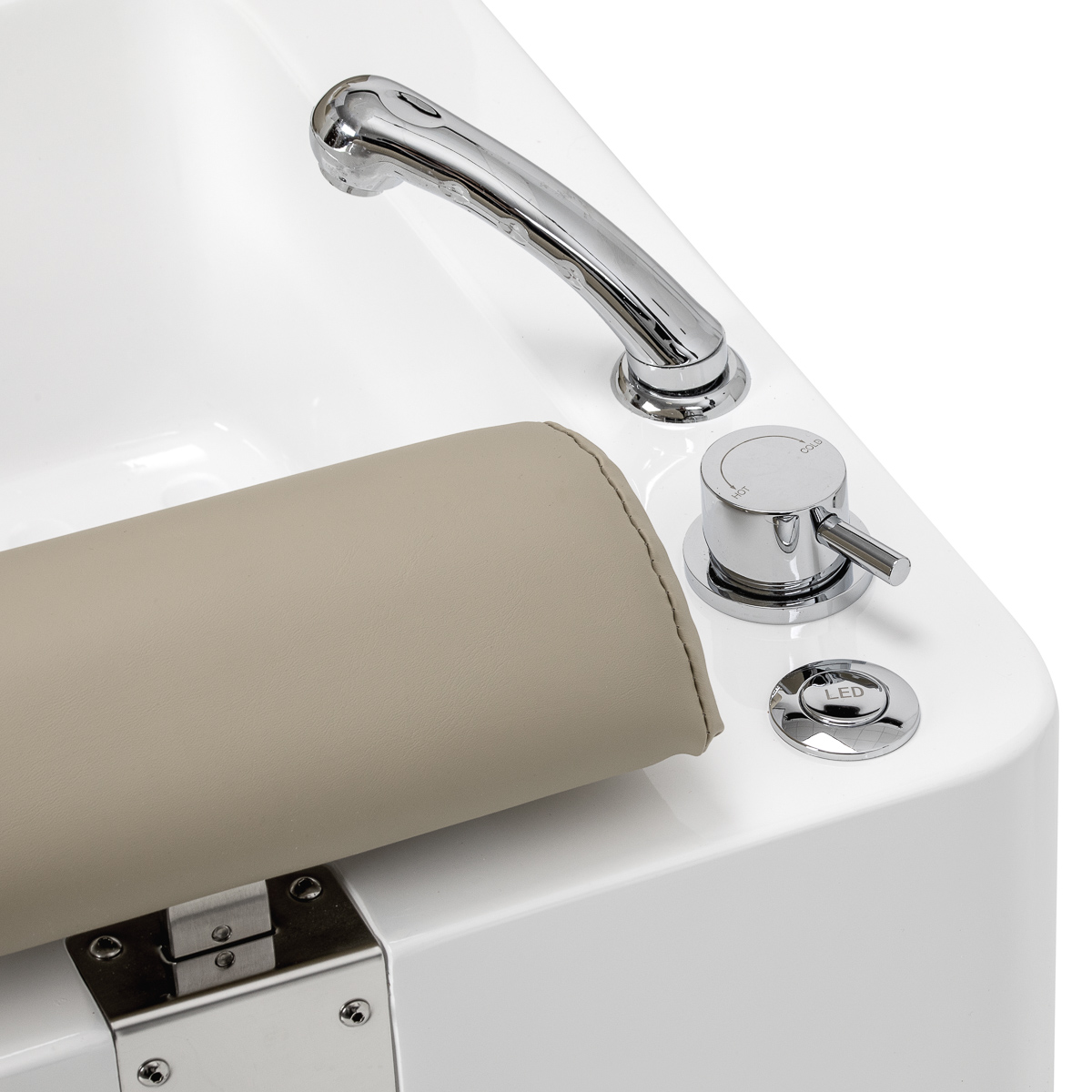 Sillon Elysia SPA-Pediküre-Kosmetikstuhl creme