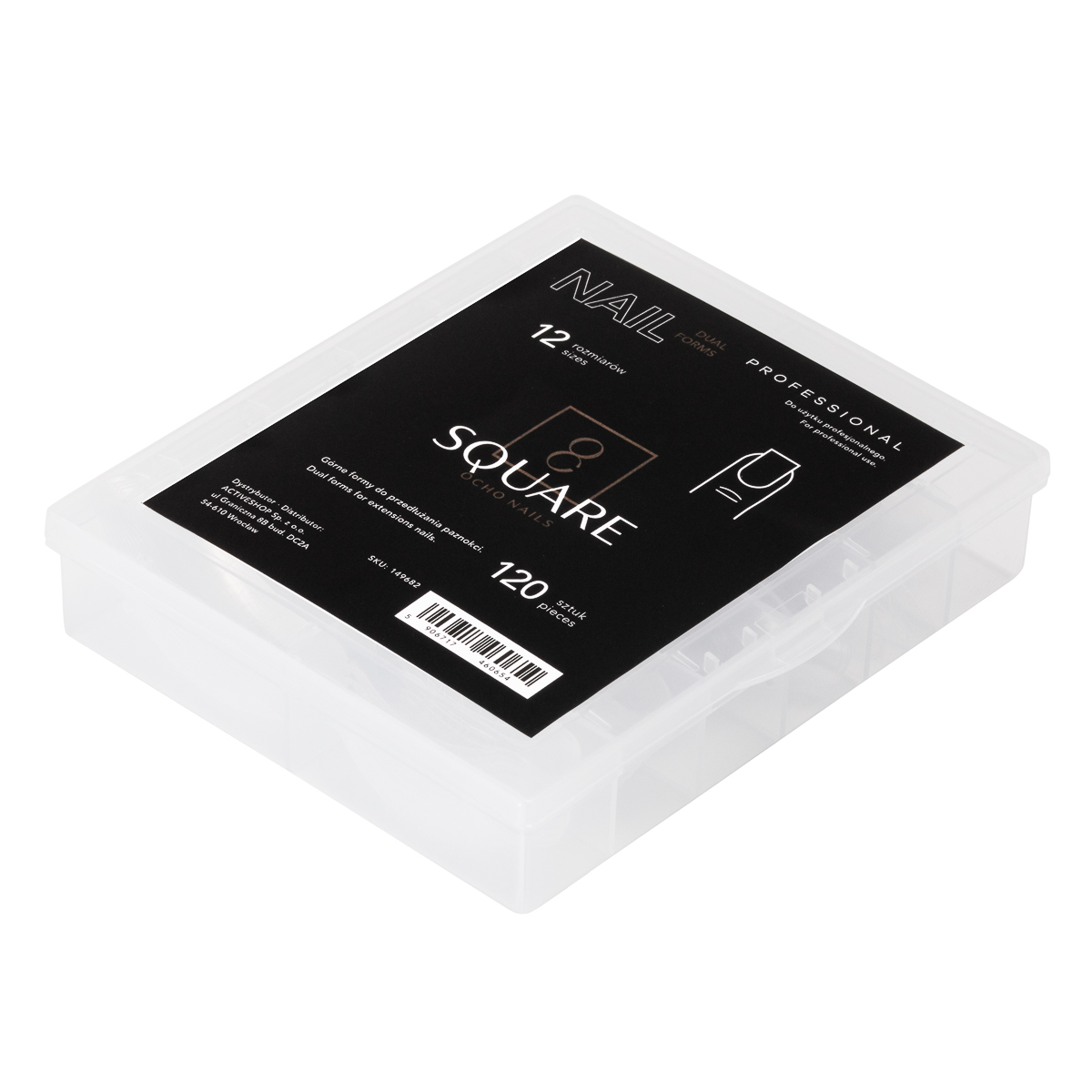 OCHO NAILS Obermaterial Square 120er Set