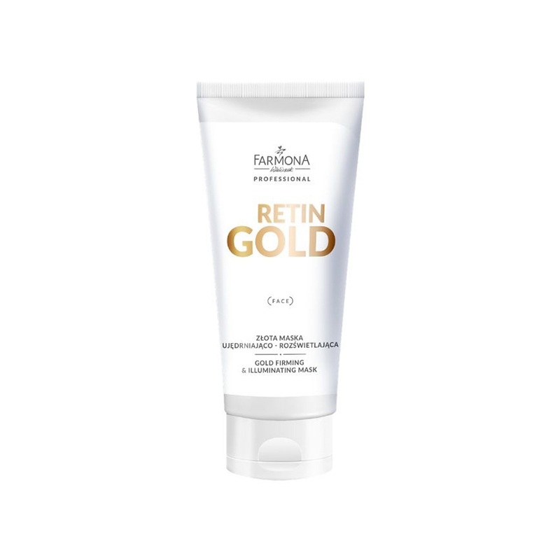 Farmona Retin Gold Straffungsmaske mit Goldpartikeln – Aufhellend & Lifting 200ml