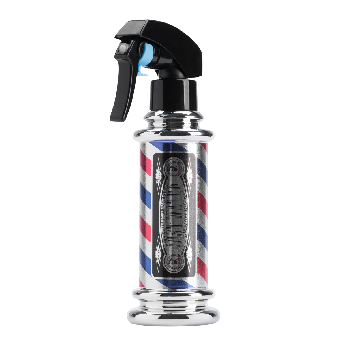 Friseur-Sprühflasche Silber 300 ml – Profi Barbier