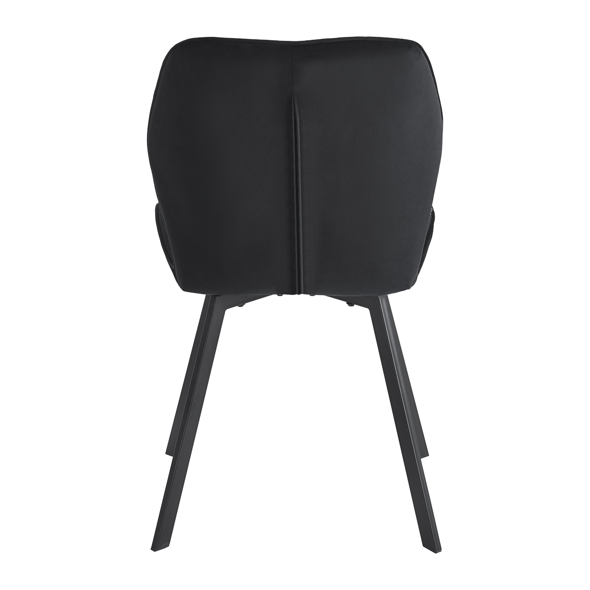 4Rico Vetro Stuhl schwarz – Eleganter Salonstuhl modern