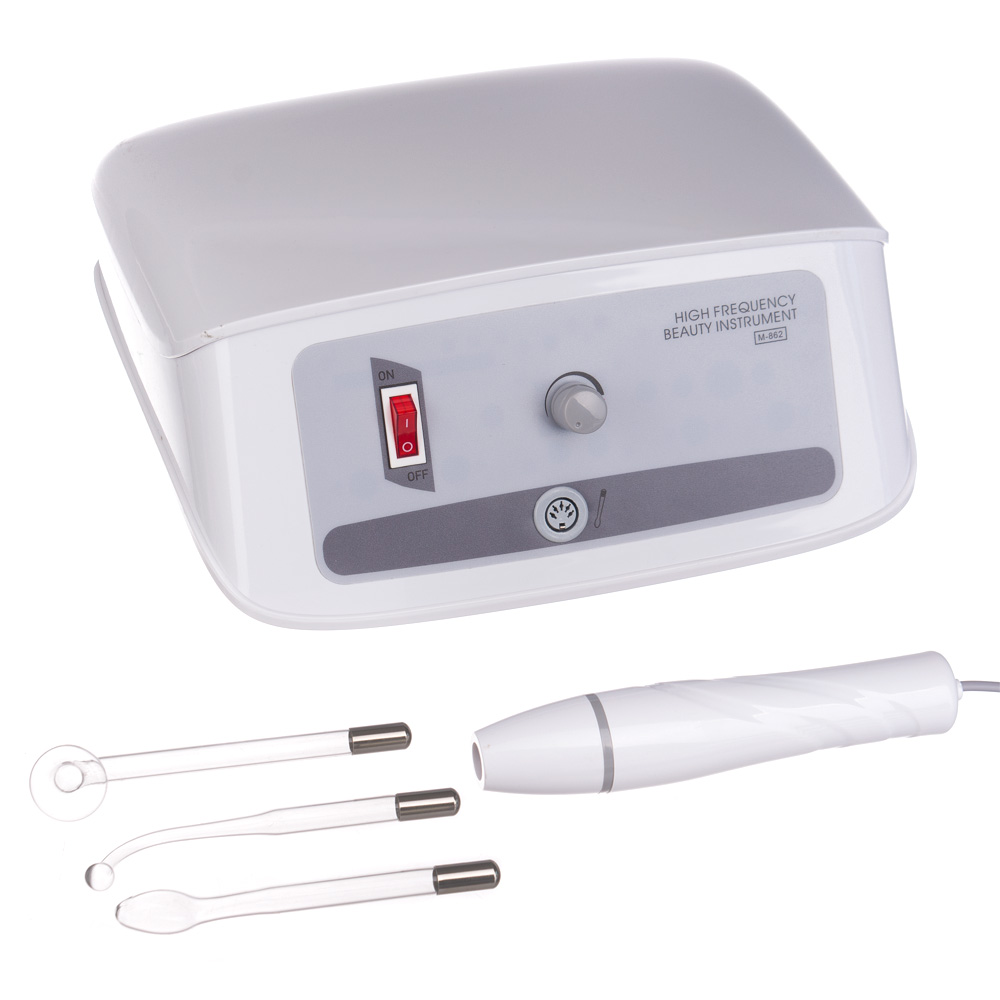 Professionelles D'Arsonval Hochfrequenz-Therapiegerät Grau - Kosmetik Zubehör