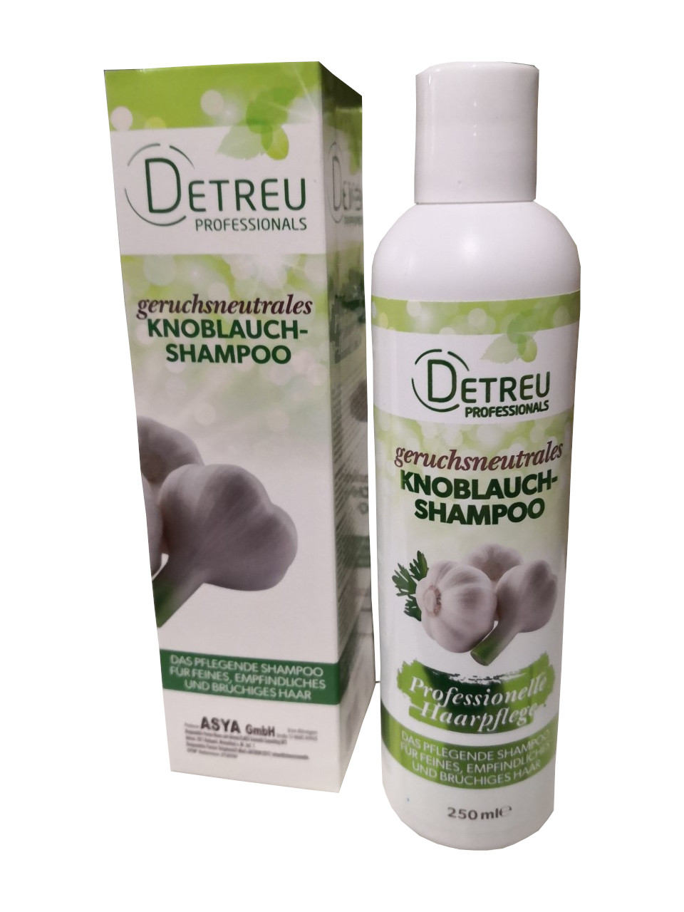 Detreu Knoblauch Shampoo 250ml belebt strapaziertes Haar