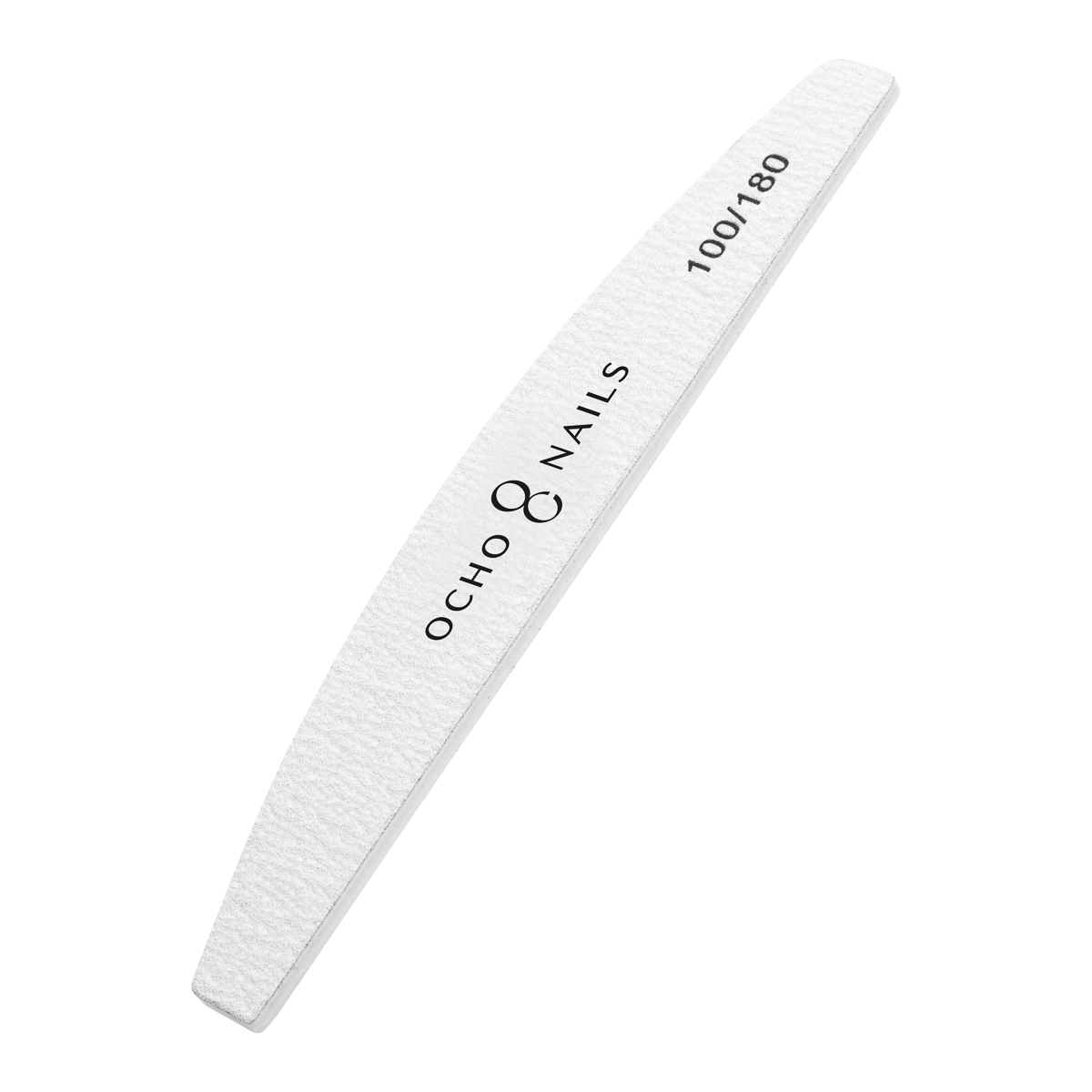 Ocho Nails Halbmondfeile 100/180 – 10er Set