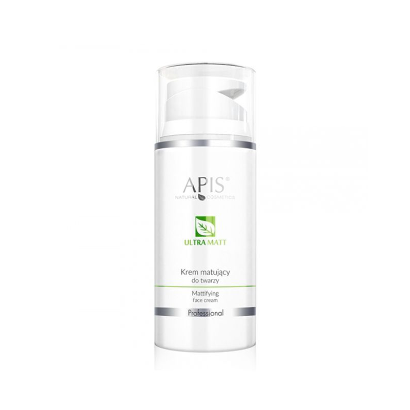 APIS Ultra Matte Mattierungscreme mit Hefeextrakt – Porenverfeinernd & Langzeiteffekt 100ml