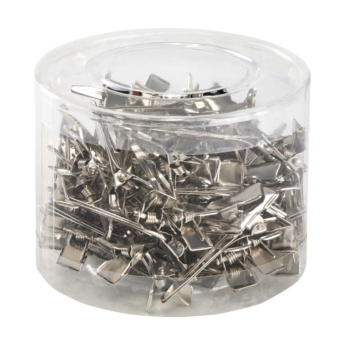 Metallclips E-19 Friseurspangen 4,5cm 75er Set