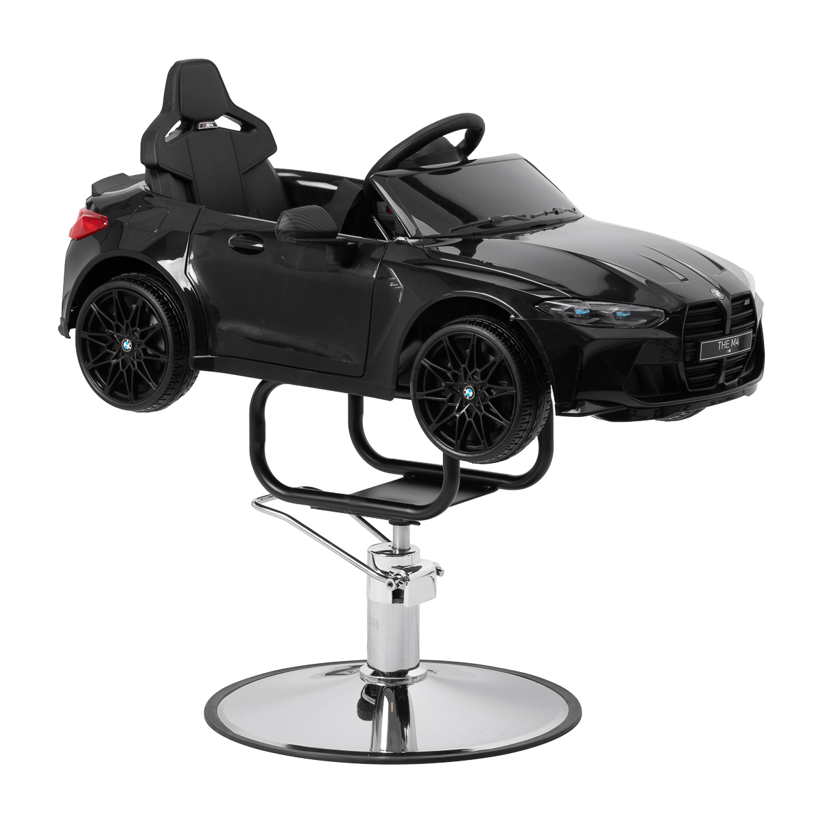 Gabbiano Kinderfriseurstuhl BMW Autoform - Hydraulik höhenverstellbar