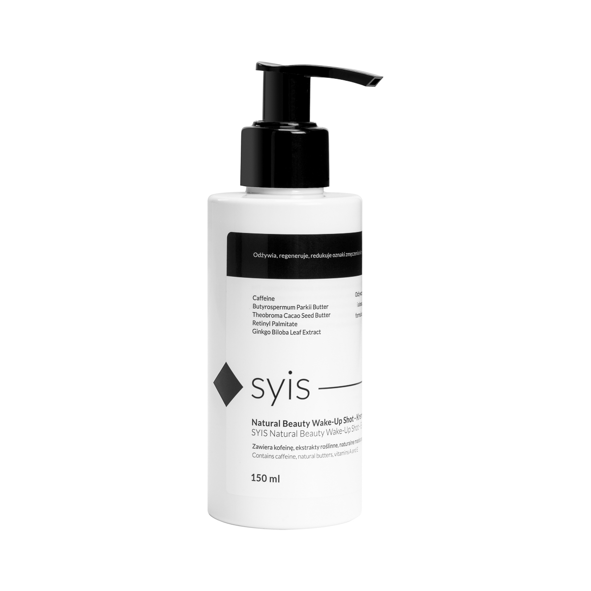 SYIS Natural Beauty Wake-up Shot Augencreme 150 ml - Revitalisierende Pflege für strahlende Augen