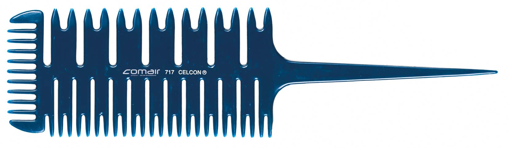 Straehnenkamm Faerbe Blau 28 1Cm Friseur