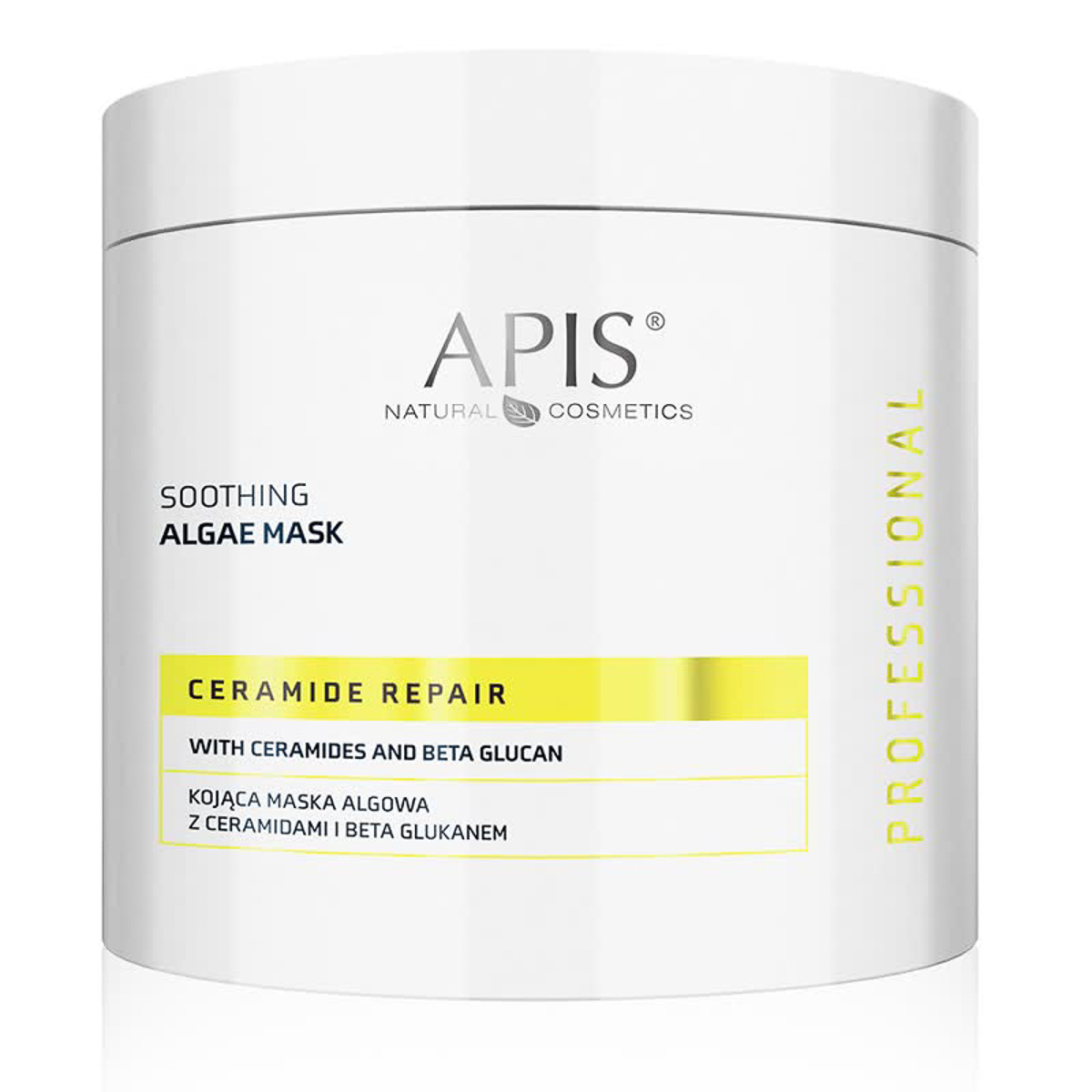 Apis CERAMIDE REPAIR Beruhigende Algenmaske mit Ceramiden und Beta-Glucan 200g - Intensive Hautpflege Maske für sensible Haut
