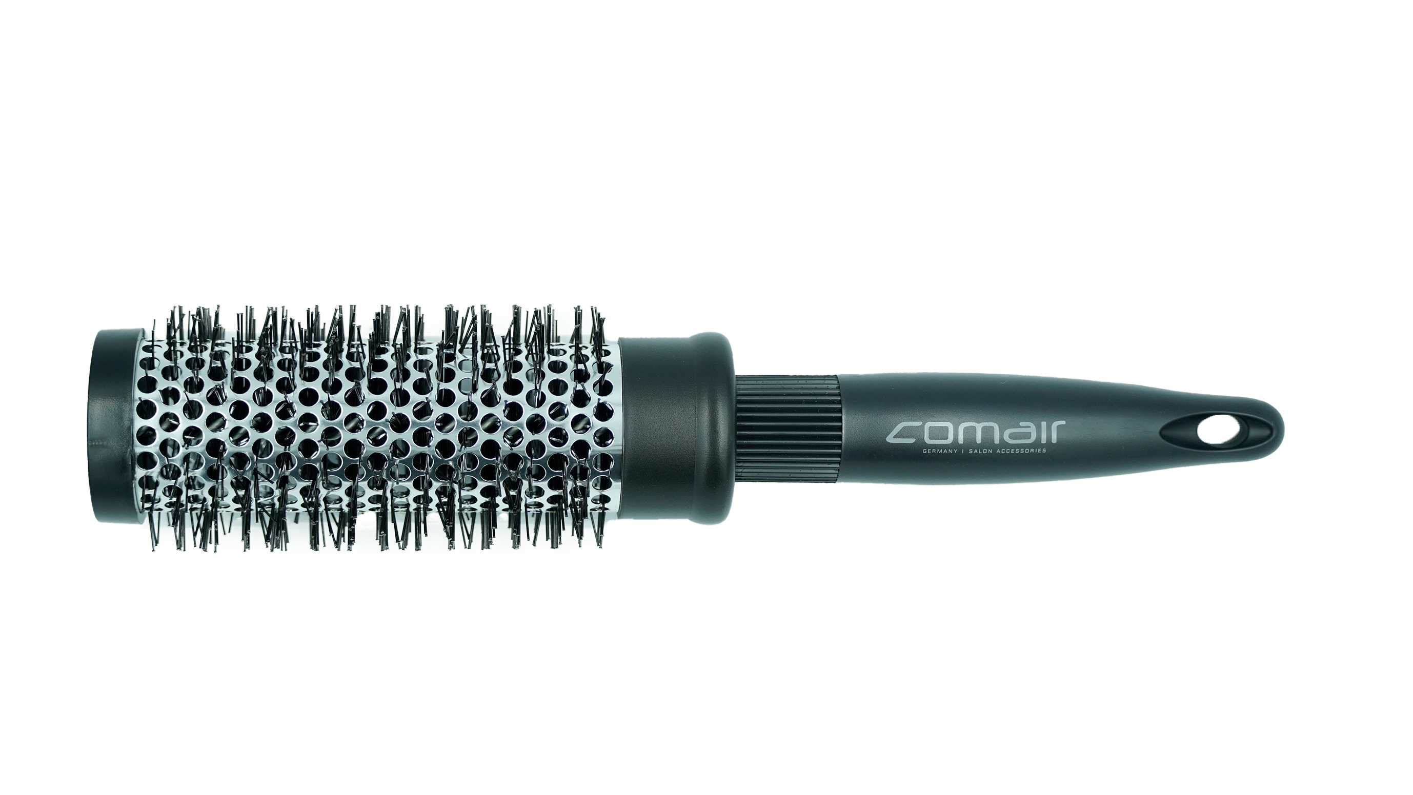 Friseurbuerste Foenbuerste Grau 33Mm Schwarz Friseur