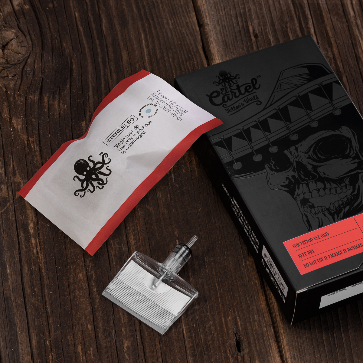 Tattoo Cartridge EL CARTEL V2 0.35 123RM ShortTaper