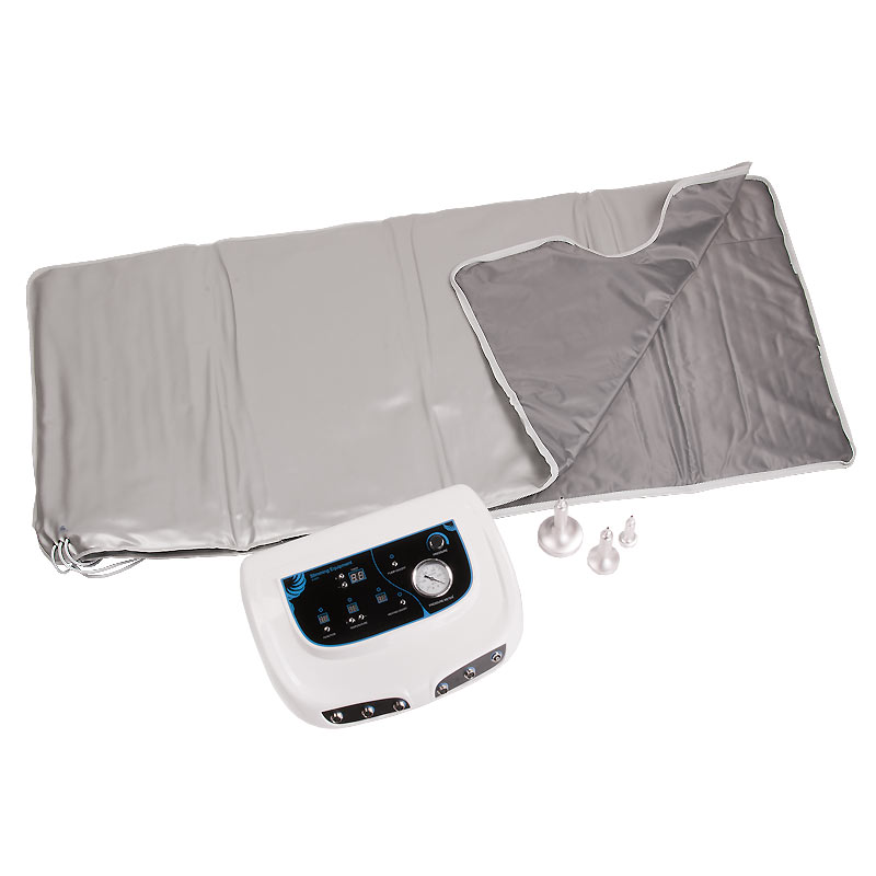 Professional Bodyshaping-System mit Infrarot-Therapiedecke und Dermomassager