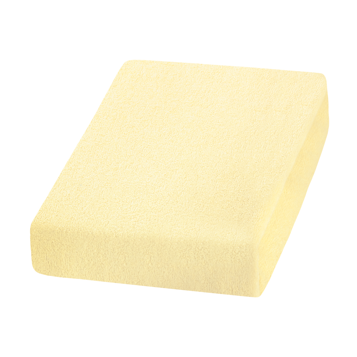 Frottee Gelb Tagesdecke 70x190 cm – Salonauflage