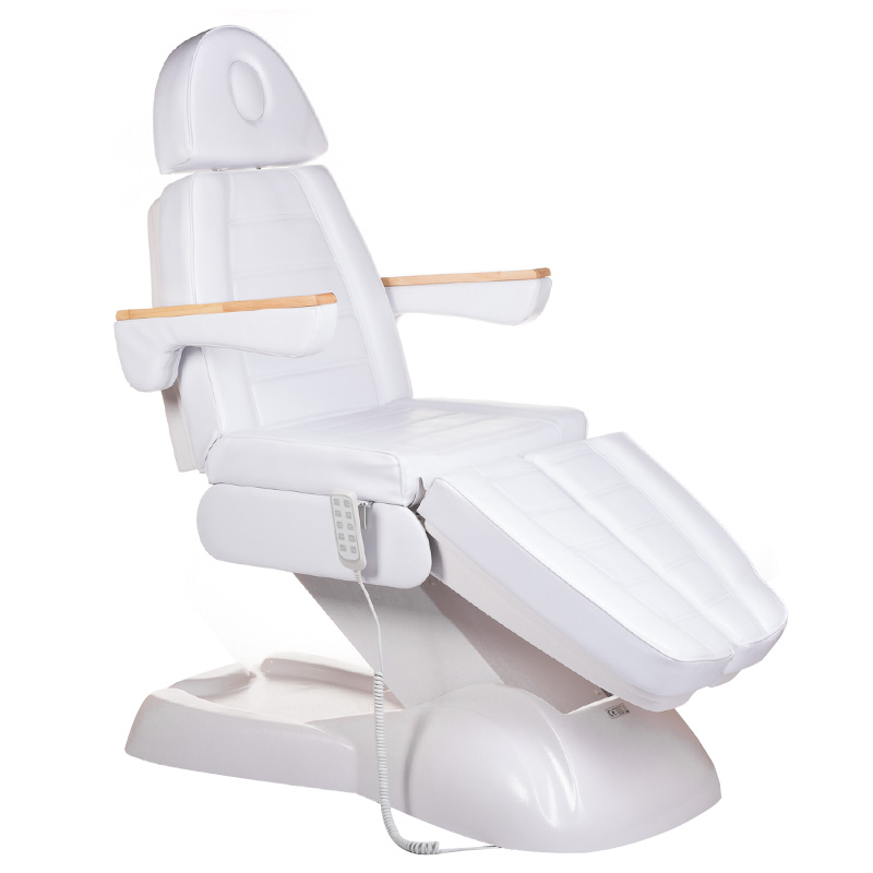 Premium Kosmetikliege Deluxe Weiß elektrisch 5 Motoren mit Pediküre