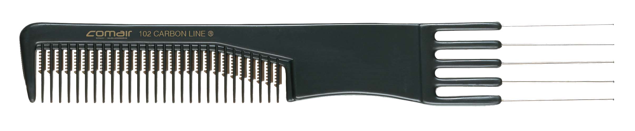 Toupier Gabelkamm Carbon 19Cm Friseur 01