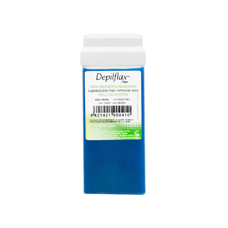 Depilflax enthaarungswachs rolle azulen 110g