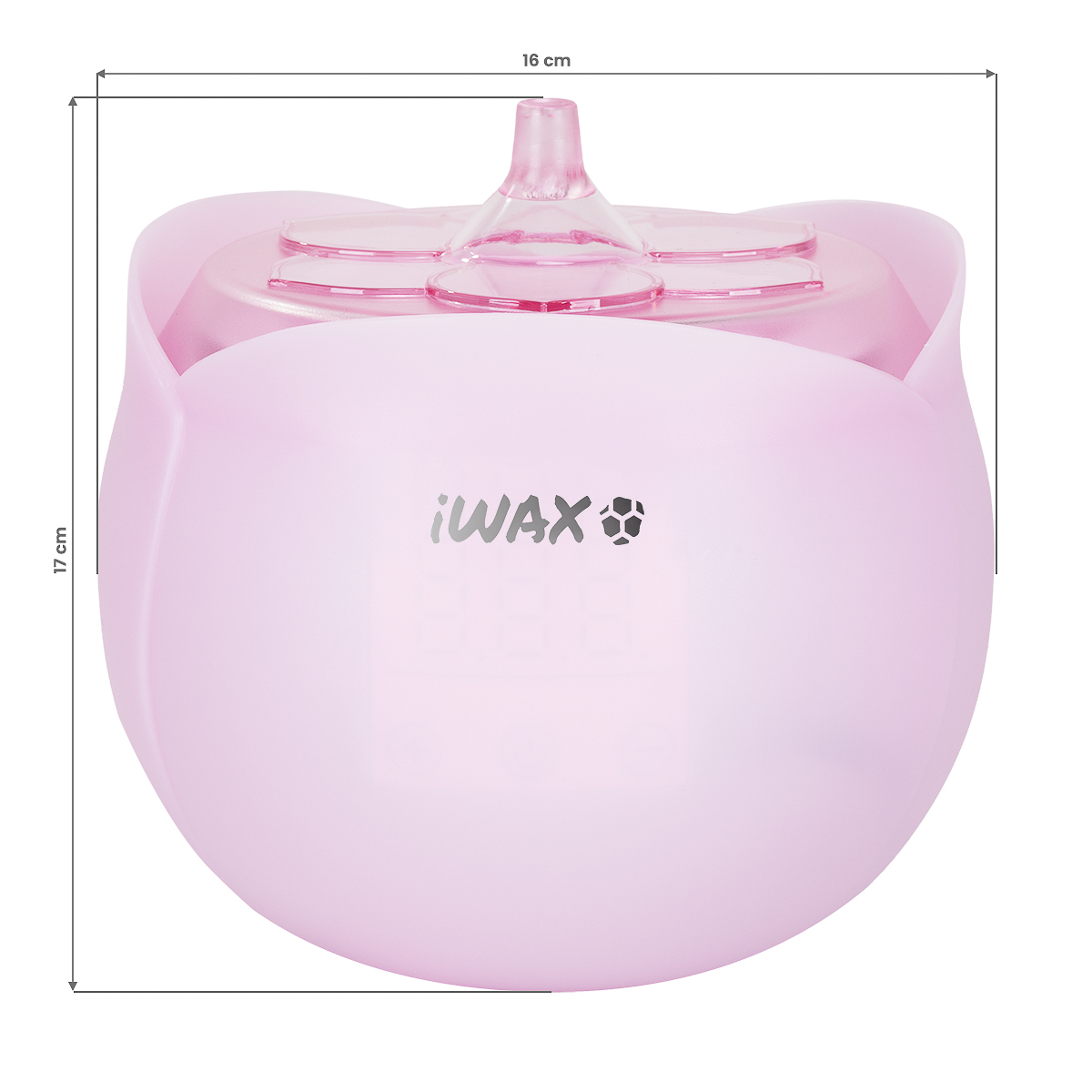 iWax Flower Wachserhitzer rosa