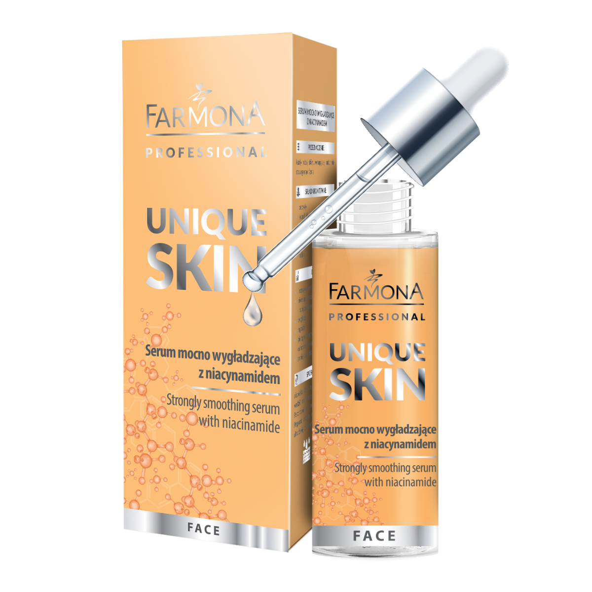 Farmona UNIQUE SKIN Glättendes Niacinamid Serum 30ml - Anti-Falten & Hautverfeinerung