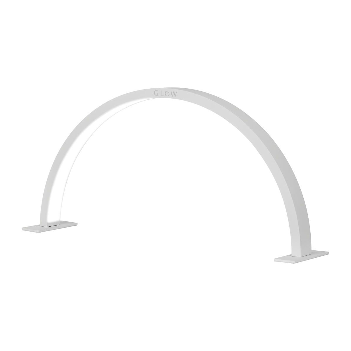 GLOW Maniküre Lampe ARCHE II Grau – Schattenfreie Beleuchtung