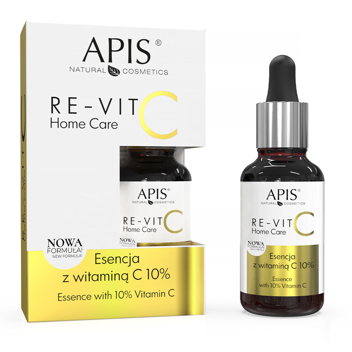 APIS Vitamin C 10% Essenz - Aufhellende Gesichtsessenz 30 ml
