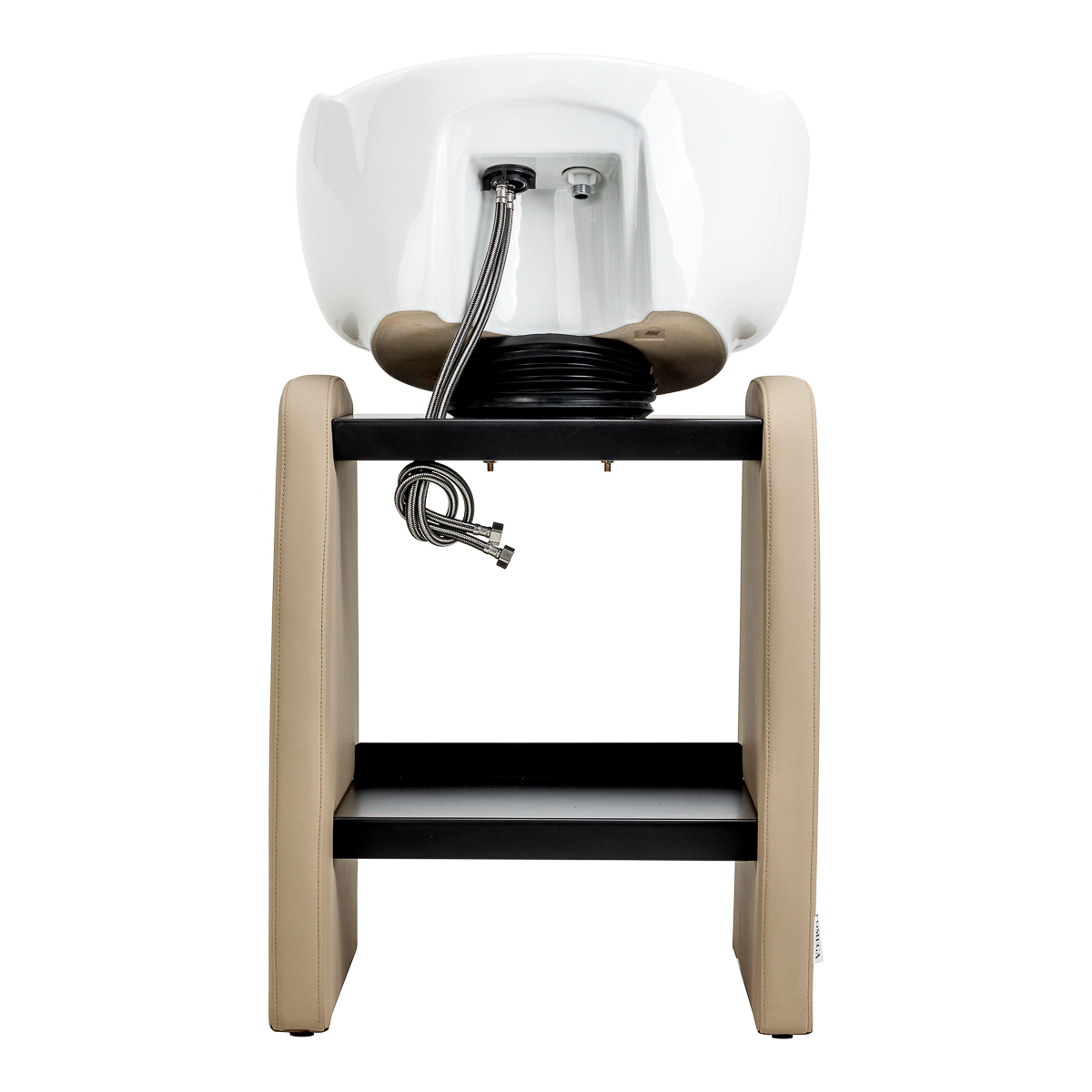 Omega Friseurwaschbecken Aqualina beige - kompakte Waschstation