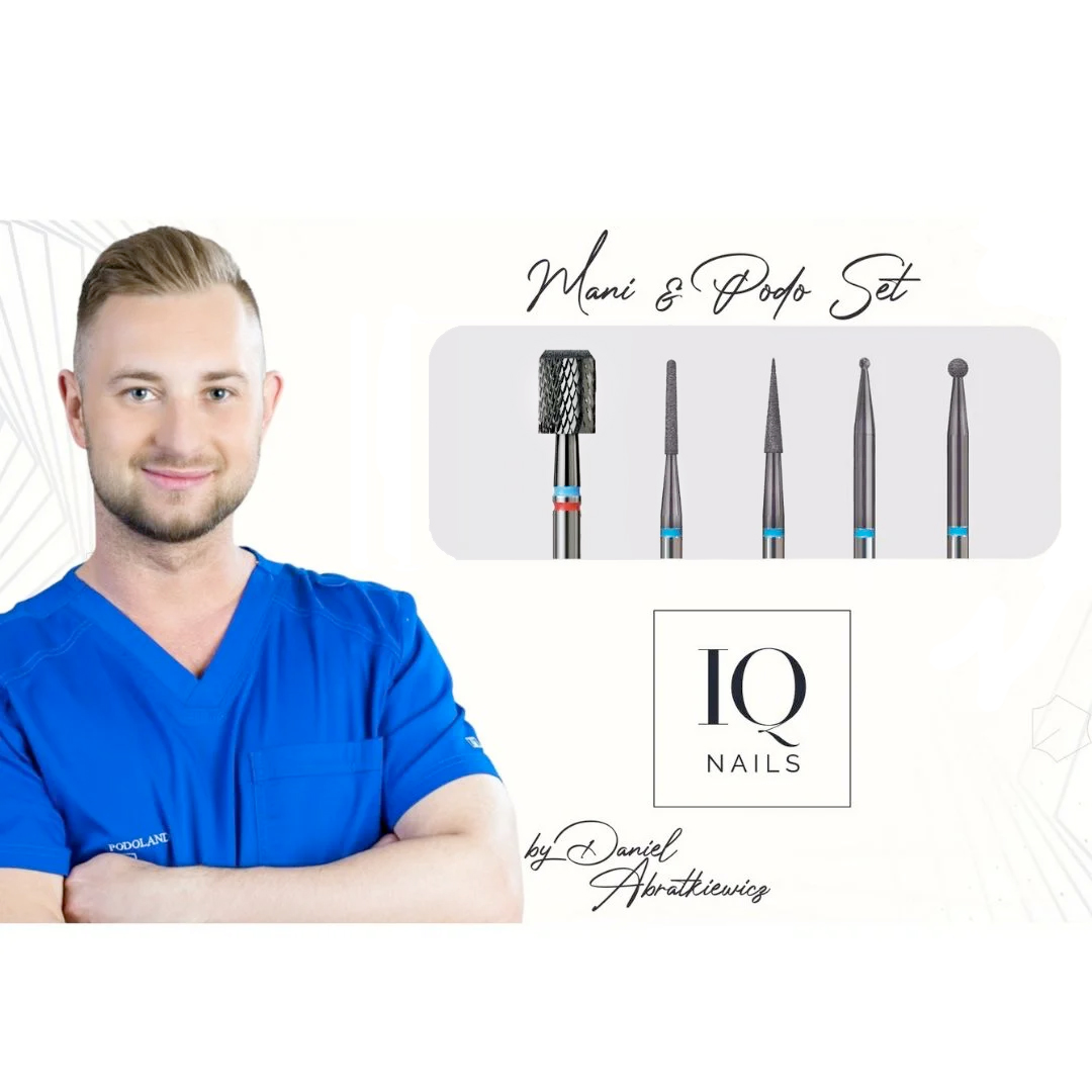 Podoland Fräsersatz zur Nagelreinigung 5mm