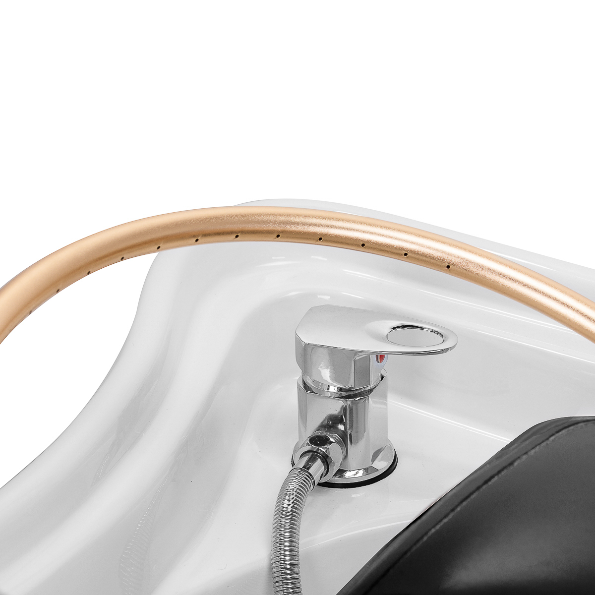 Gabbiano Friseurwaschbecken Liege Head Spa 017B Schwarz – SPA