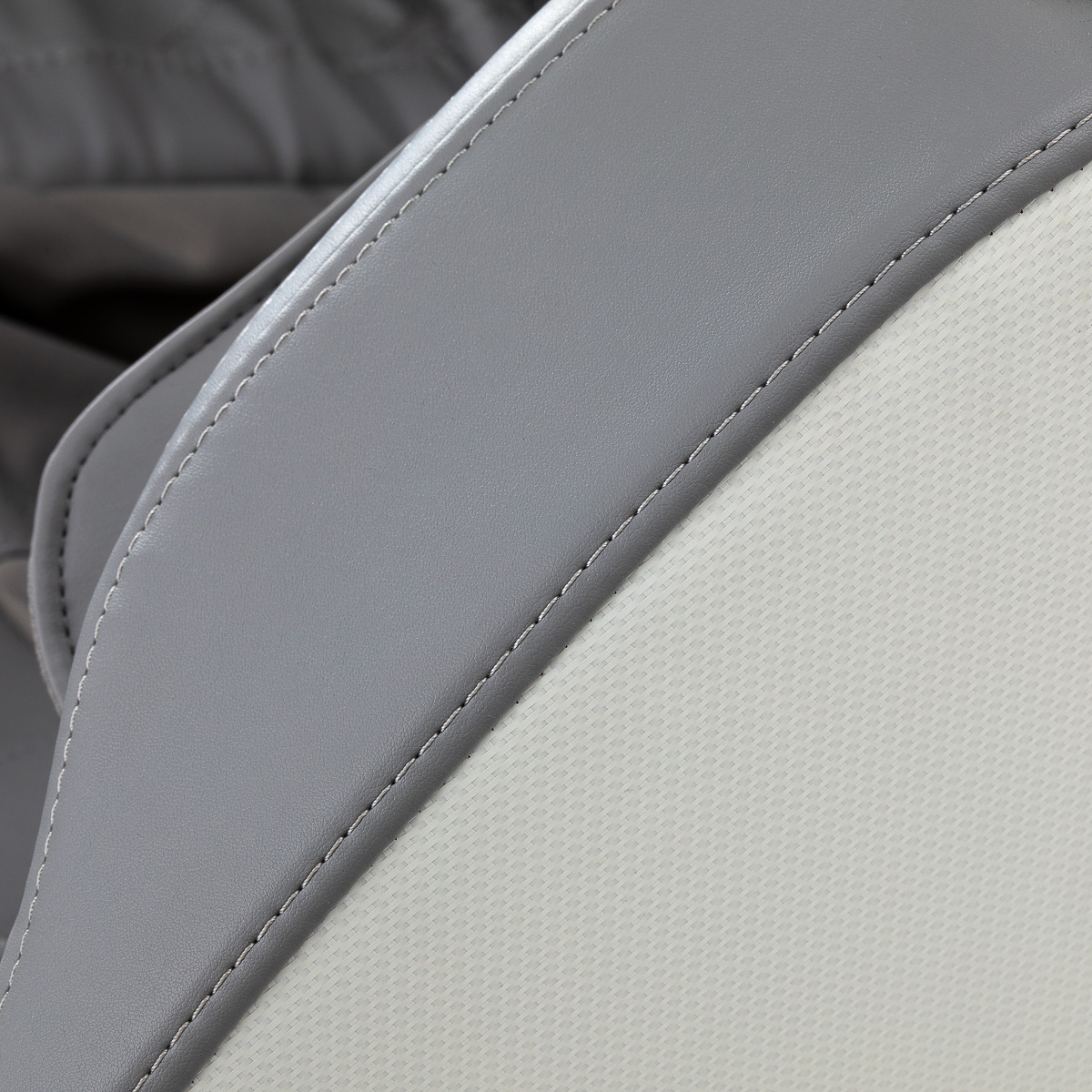Sakura Massagesessel 809 3D weiß-grau – Profi-Entspannung