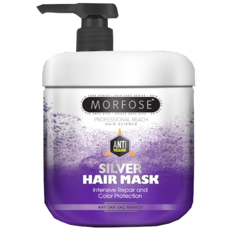 Morfose-Anti-Yellow-Silver-Mask-900ml Morfose "Anti-Yellow" Silver Hair Mask 900ml