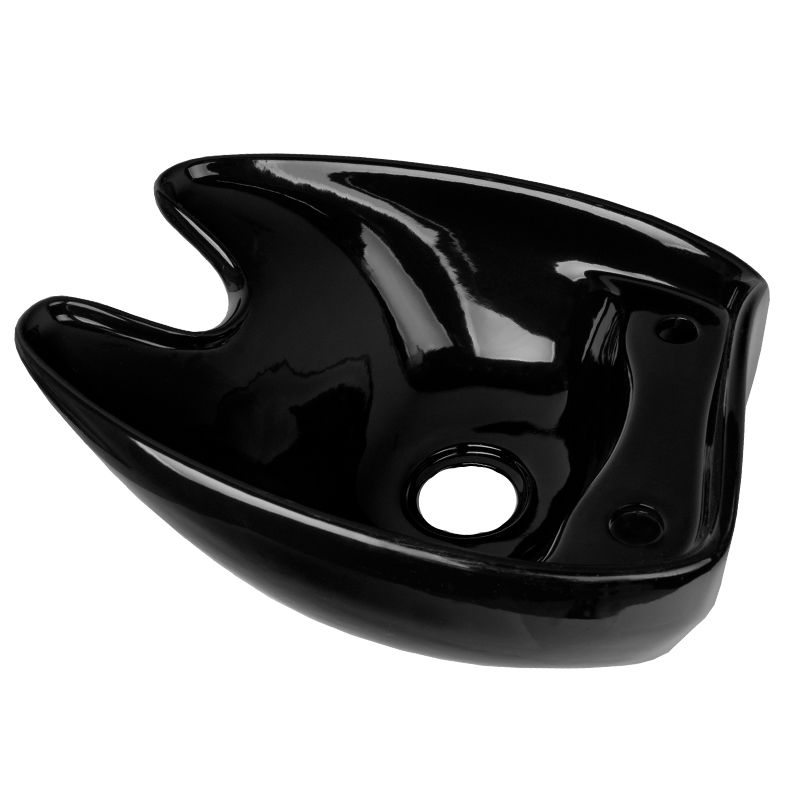 Gabbiano Waschschüssel Schwarz - Professionell