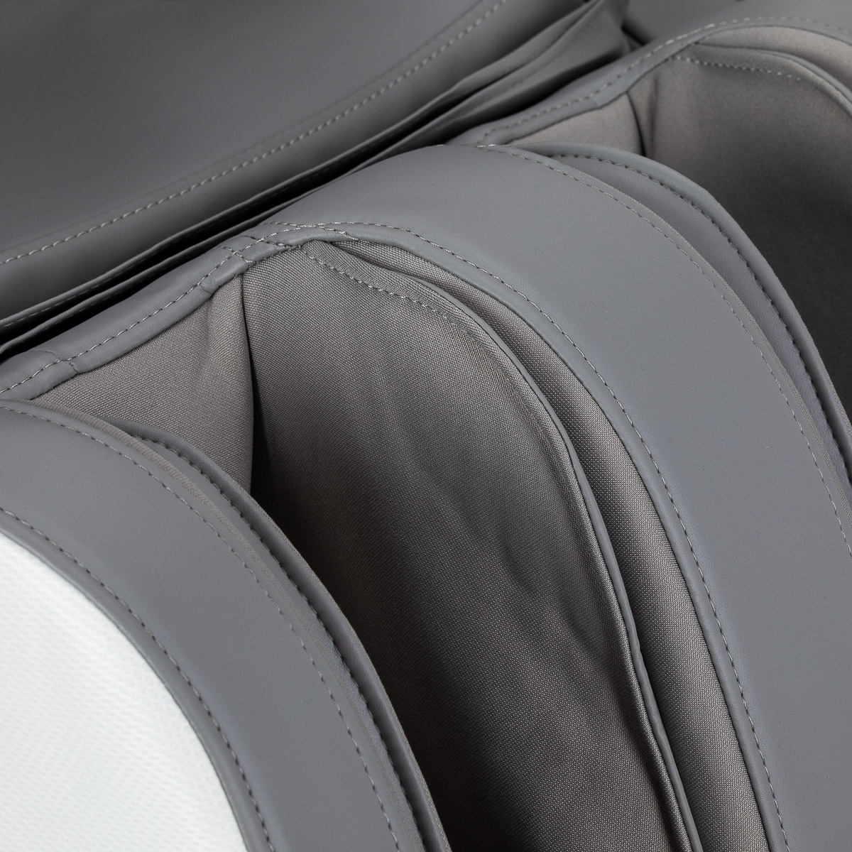 Sakura Massagesessel 809 3D weiß-grau – Profi-Entspannung