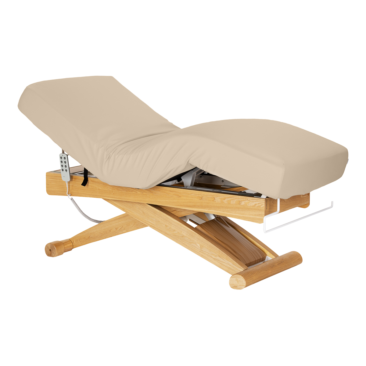 Matratzenbezug Sillon Siesta Wellnessliege beige mit Kopfstütze - Ansicht 2