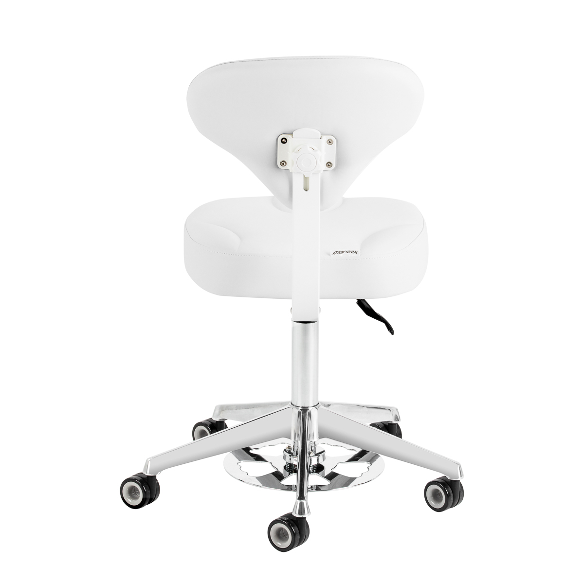 Kosmetikhocker Azzurro 156-F Bump-up Schneeweiß